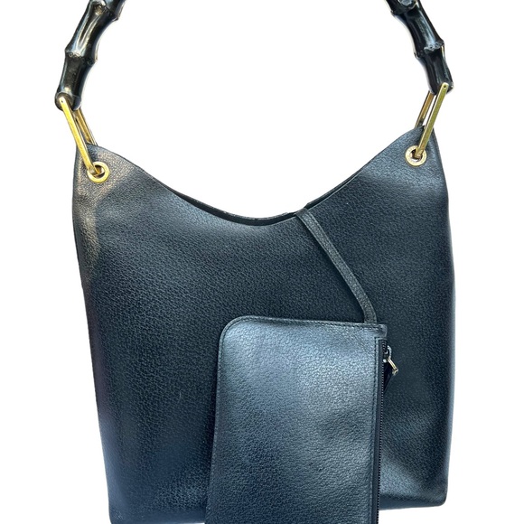 Gucci Handbags - Bamboo Handle Gucci with large pouch